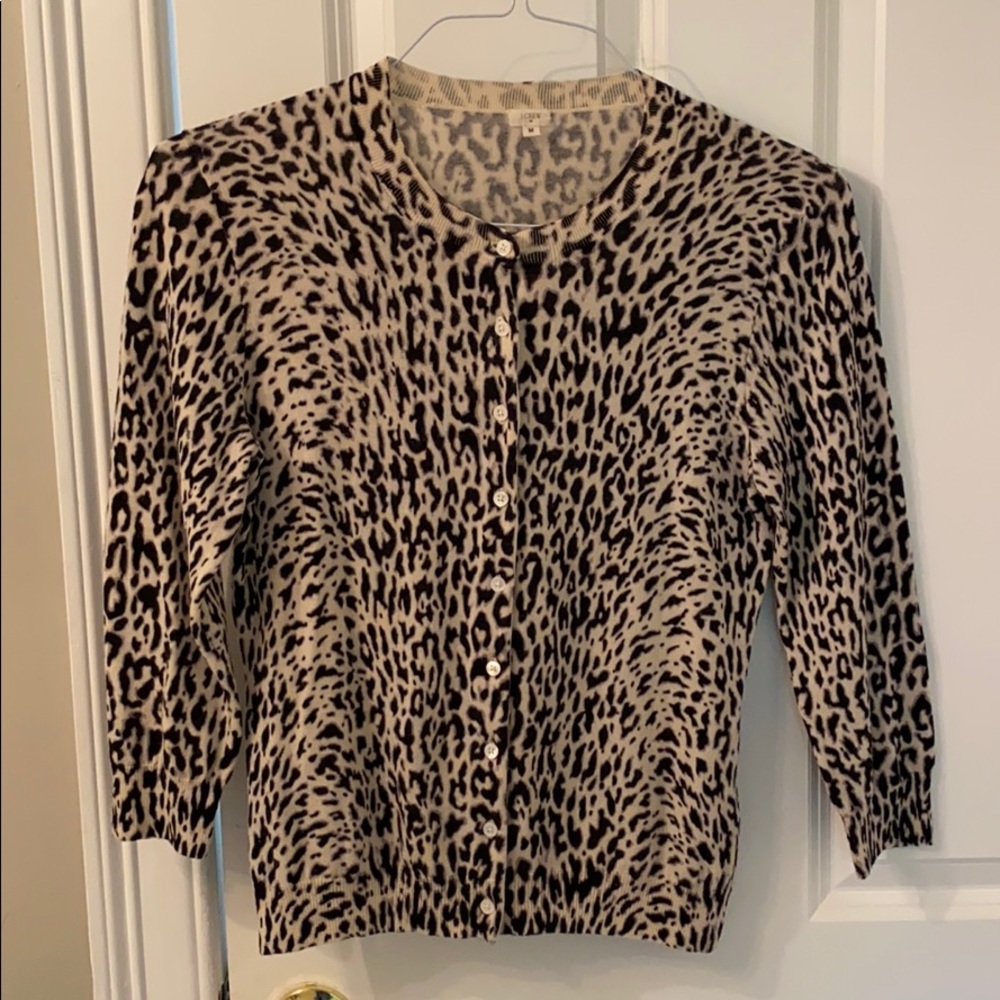 Cheetah cardigan
